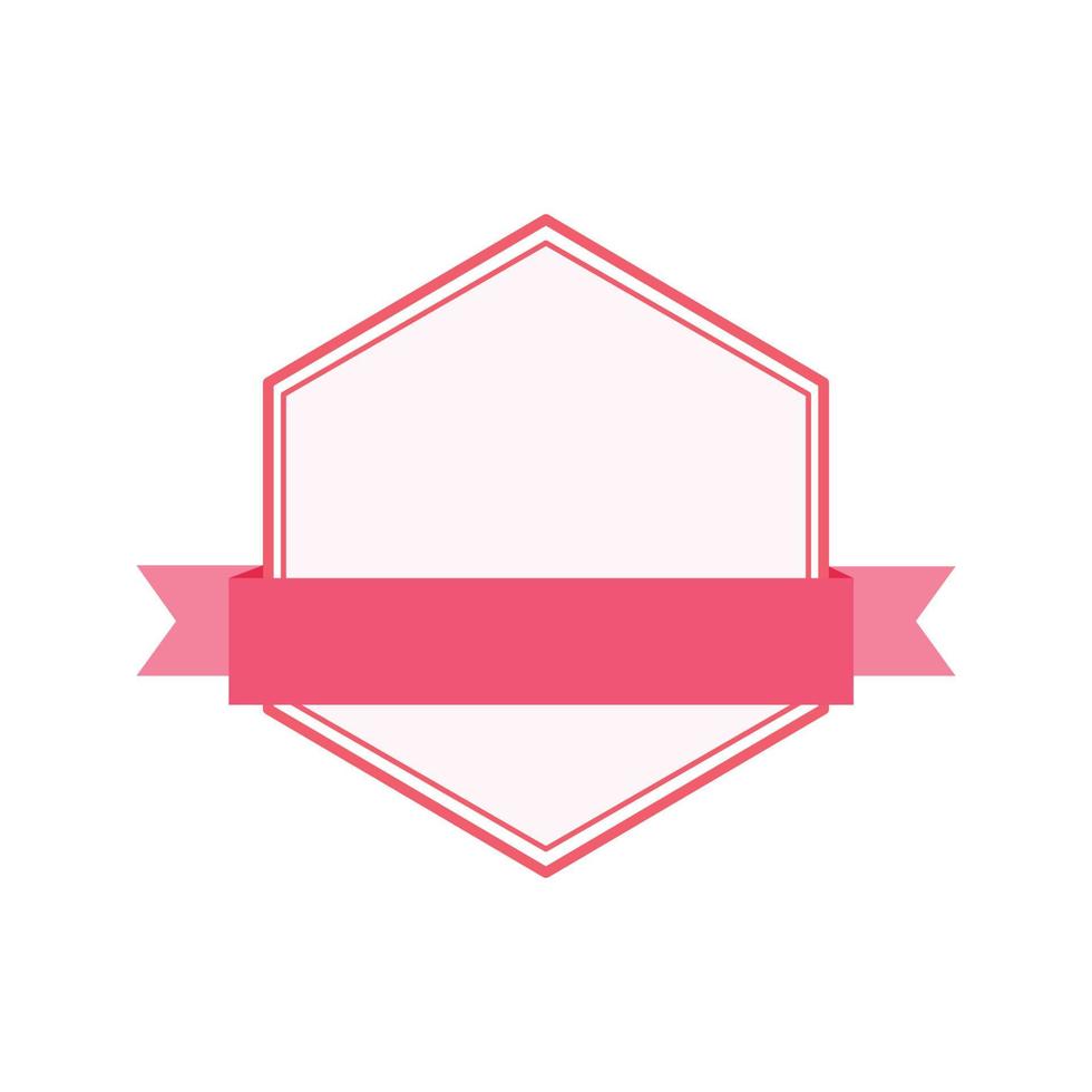 award winning badge with ribbon vector