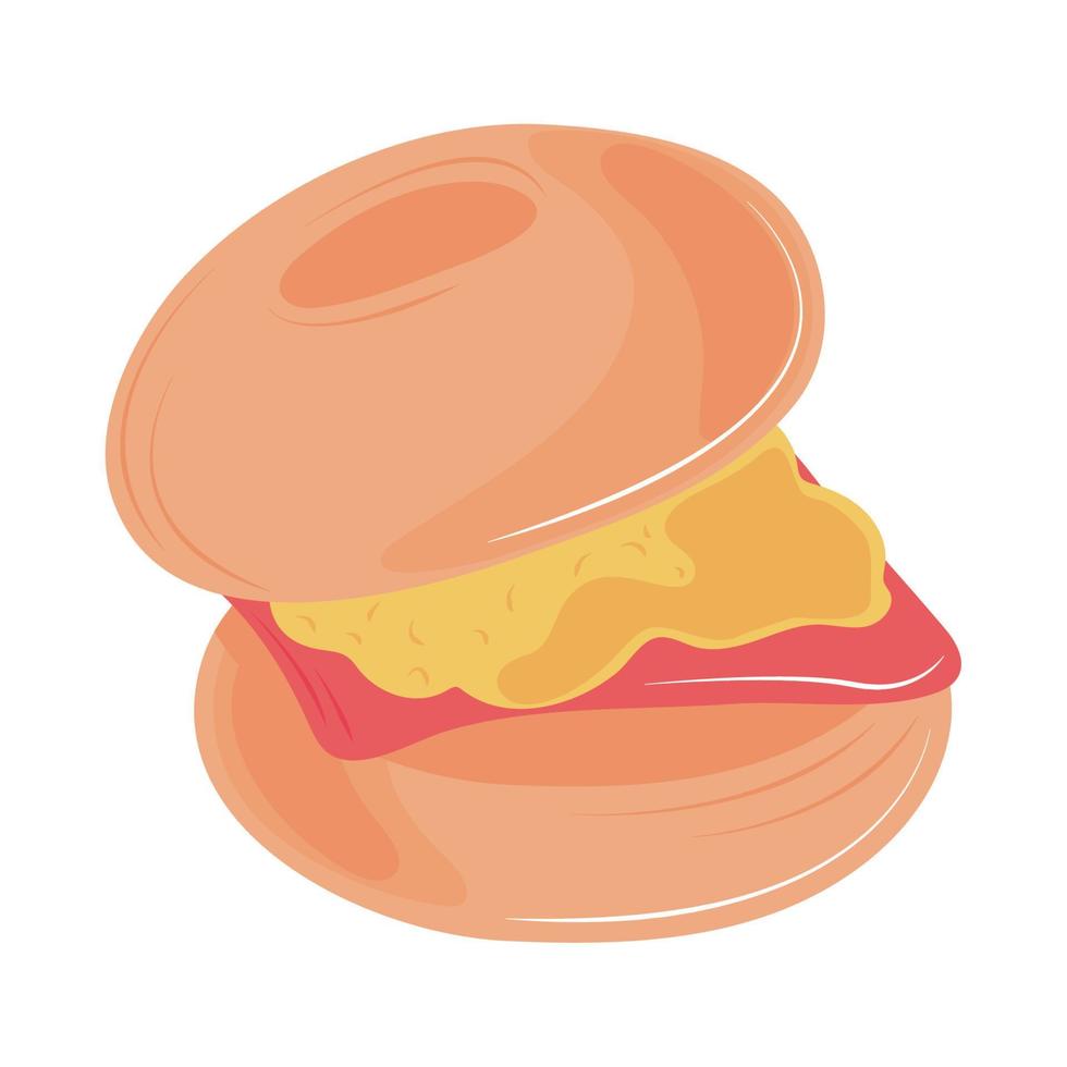 fast food cartoon vector