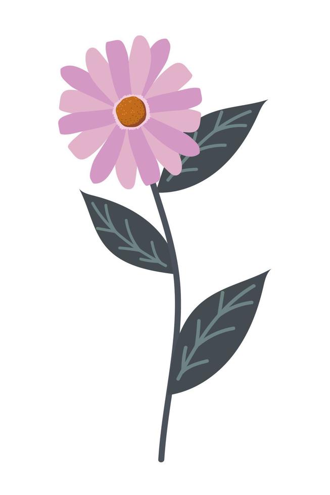 flower decoration icon vector