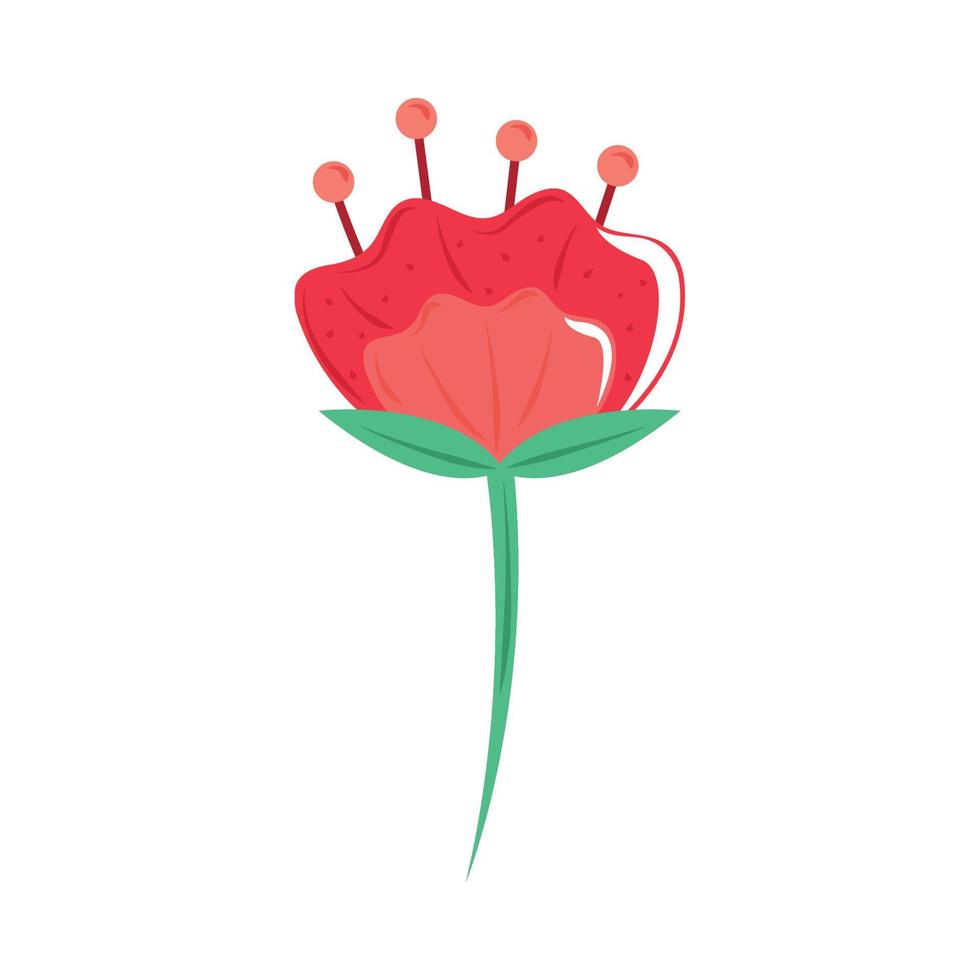flower nature icon vector