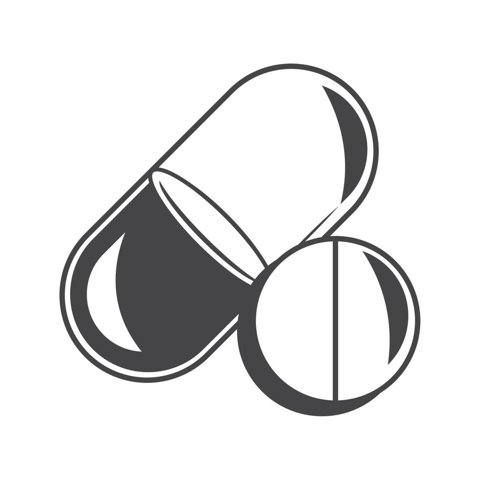 tattoo medicine pills vector