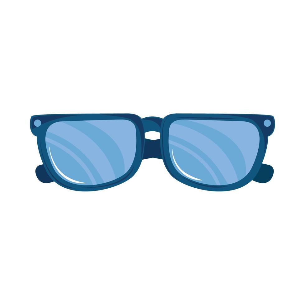 eyeglasses accessory icon vector