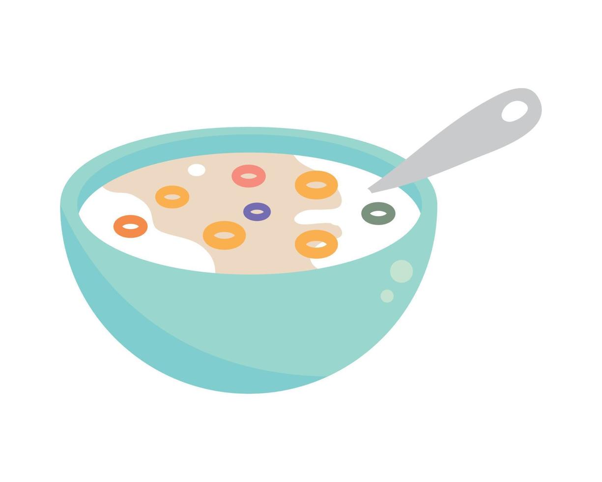cereal brekfast icon vector