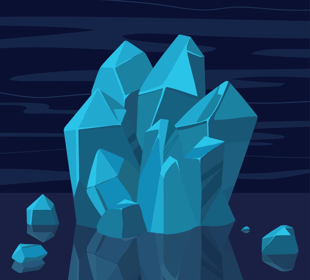 healing crystals for alchemy vector