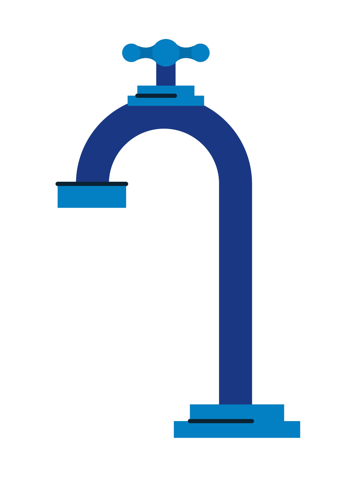 water tap pipeline 10458995 Vector Art at Vecteezy