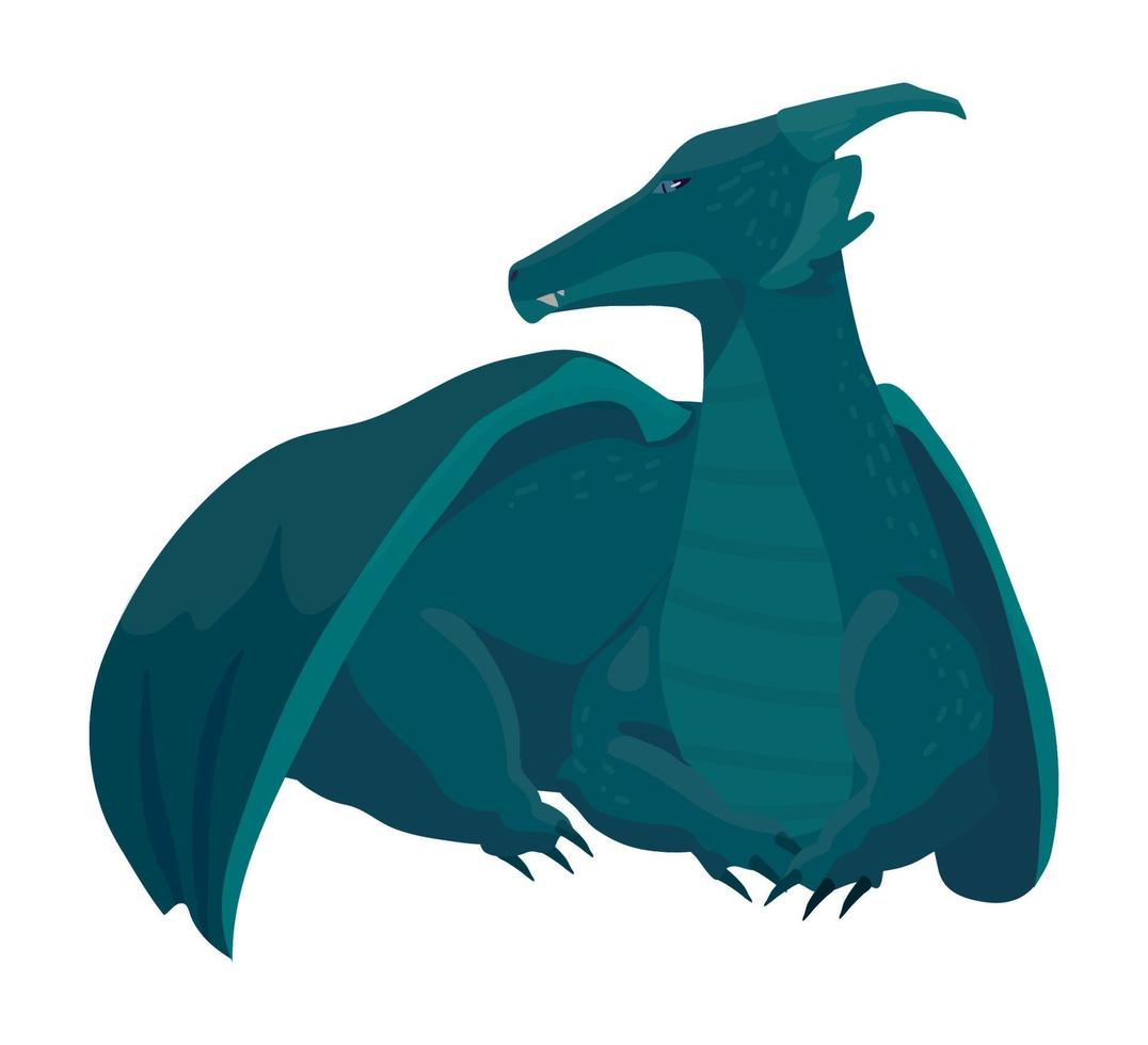 dragon mythical creature vector