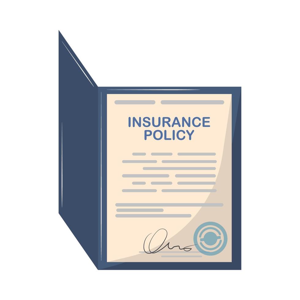insurance policy service vector