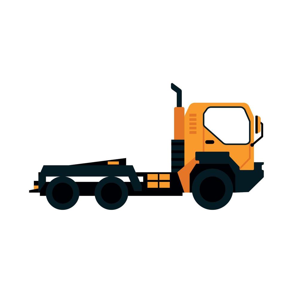 construction truck machine vector