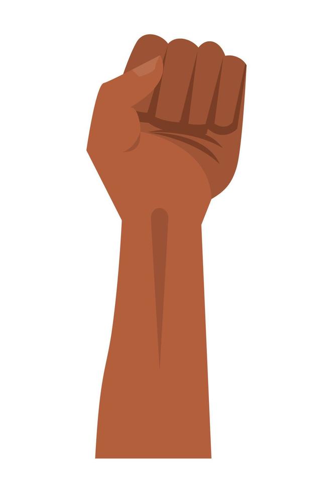 hand human fist vector