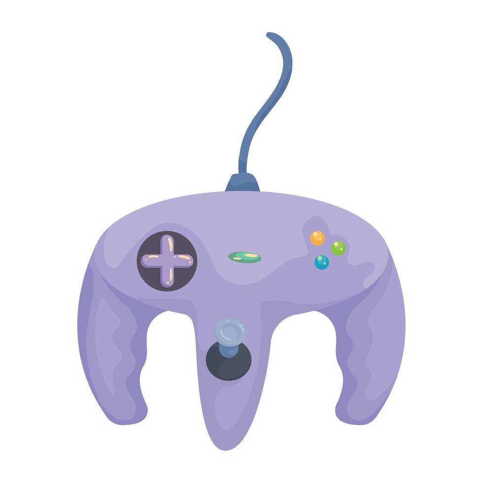 lilac video game control vector