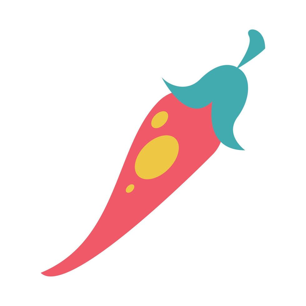 red chili pepper vector