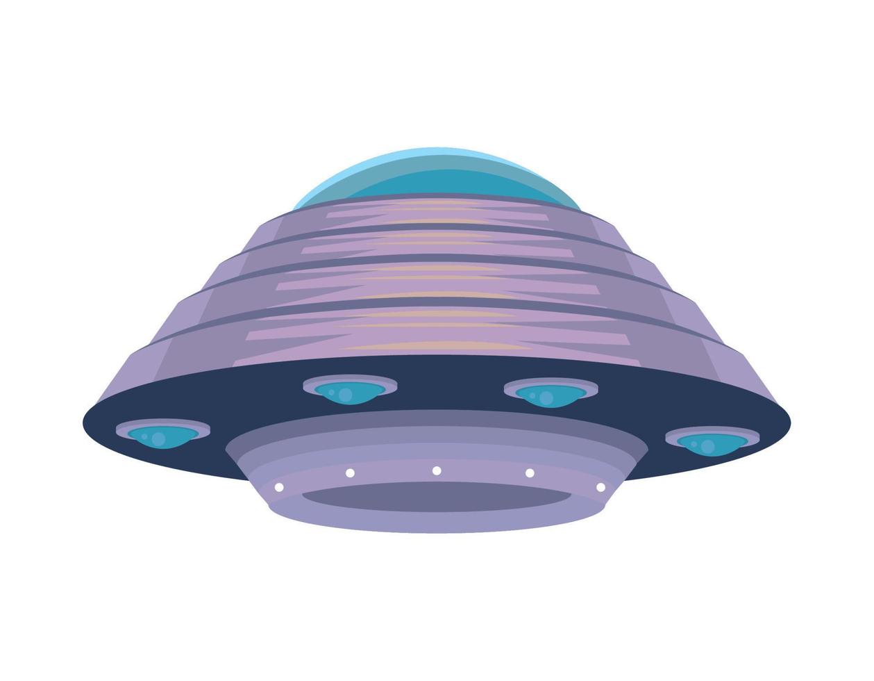 ufo space vehicle vector