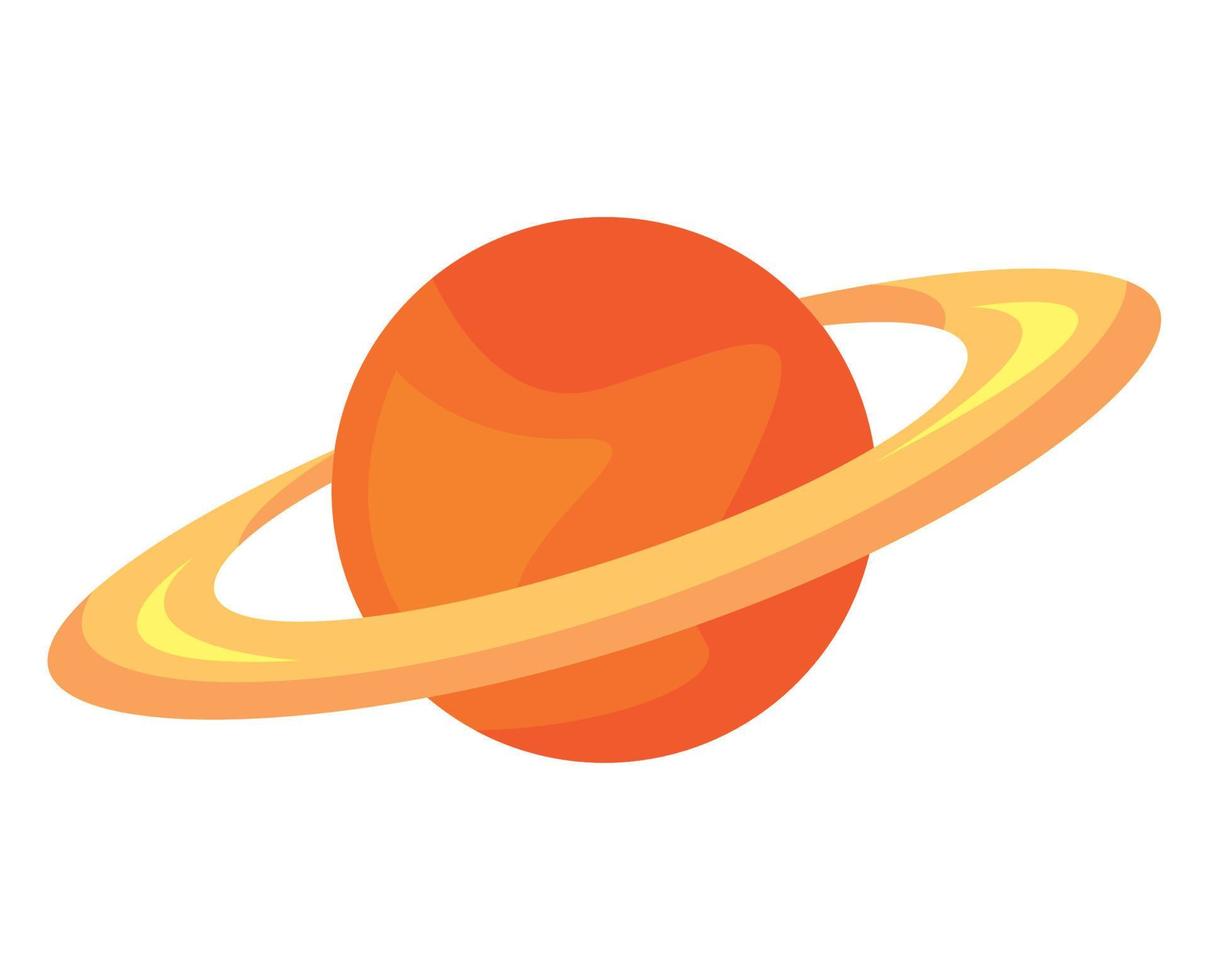 Saturno planeta espacio vector