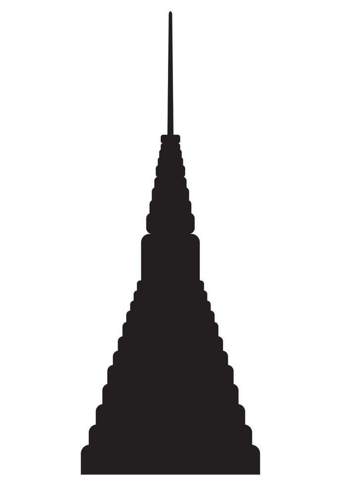 loy krathong palace tower vector