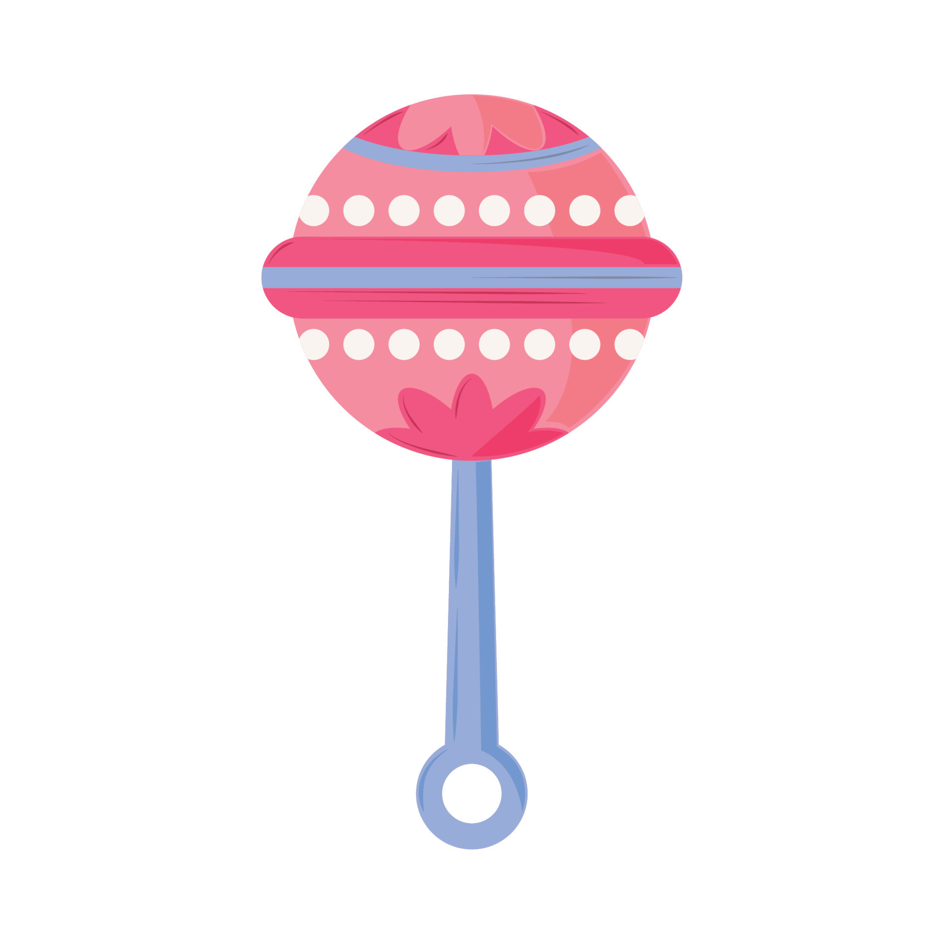 baby rattle toy 10461584 Vector Art at Vecteezy
