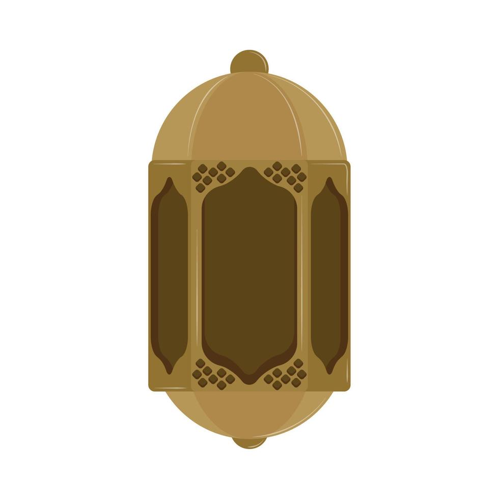 arabian traditional lantern vector