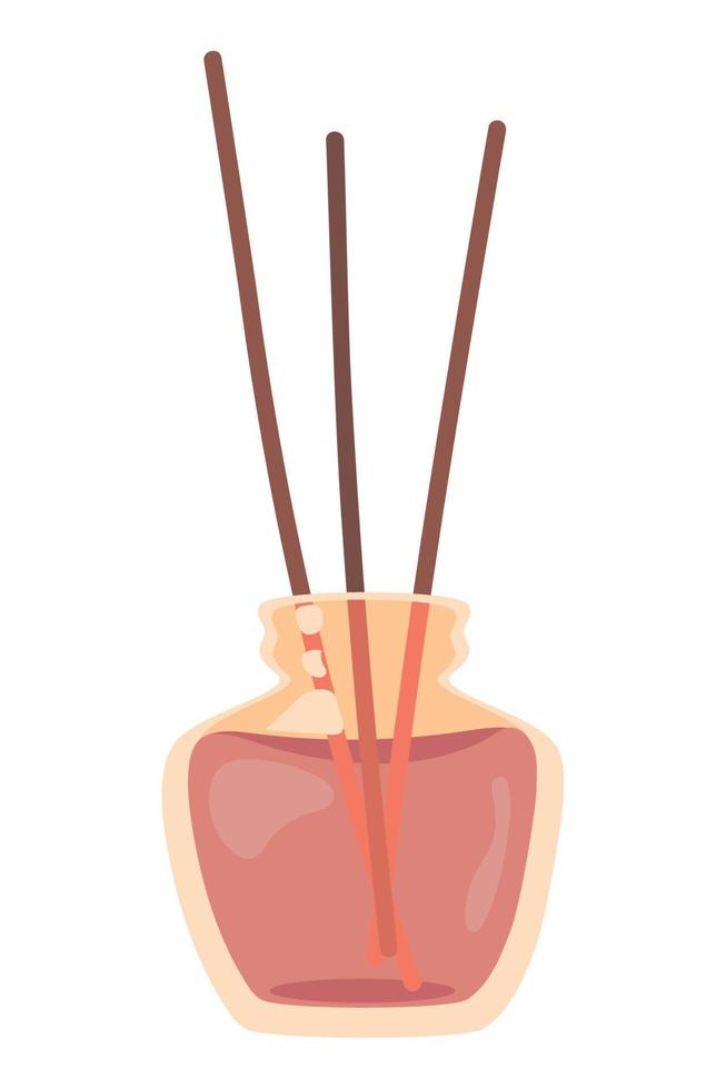 diffuser with essential oils vector