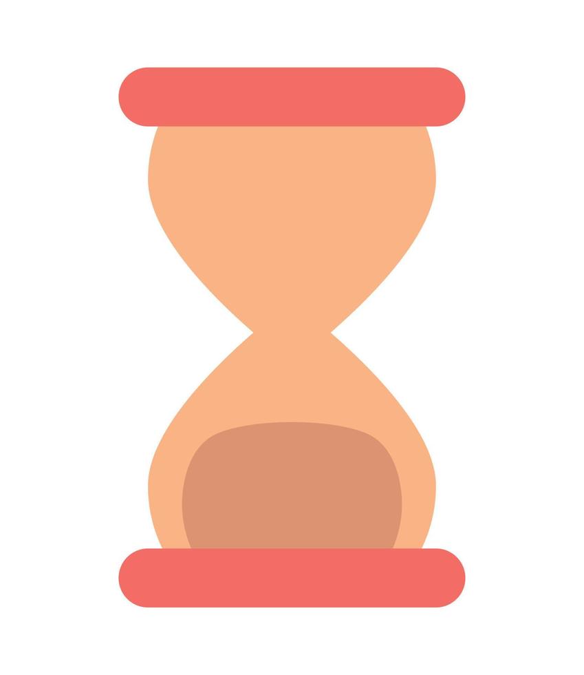 hourglass time icon vector