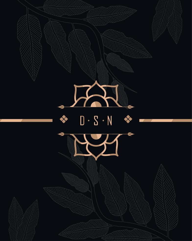 Elegant template design vector