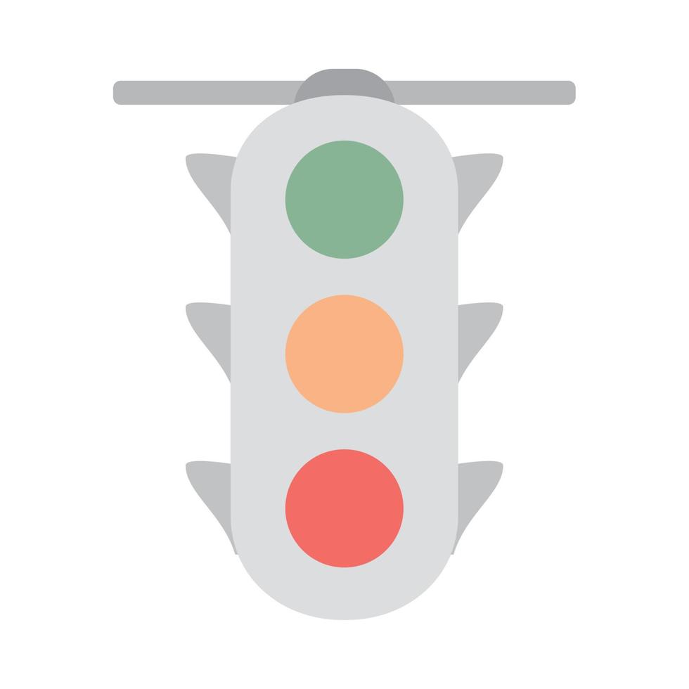 traffic light icon vector