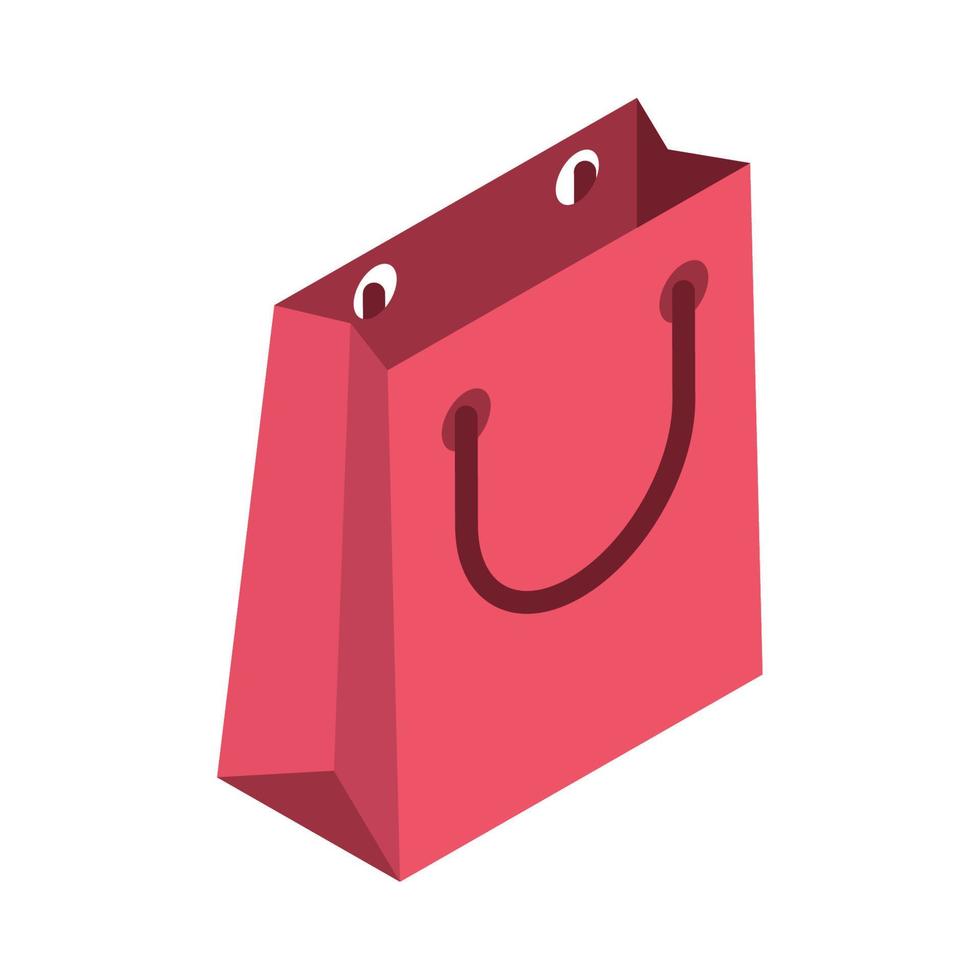 shopping paper bag vector