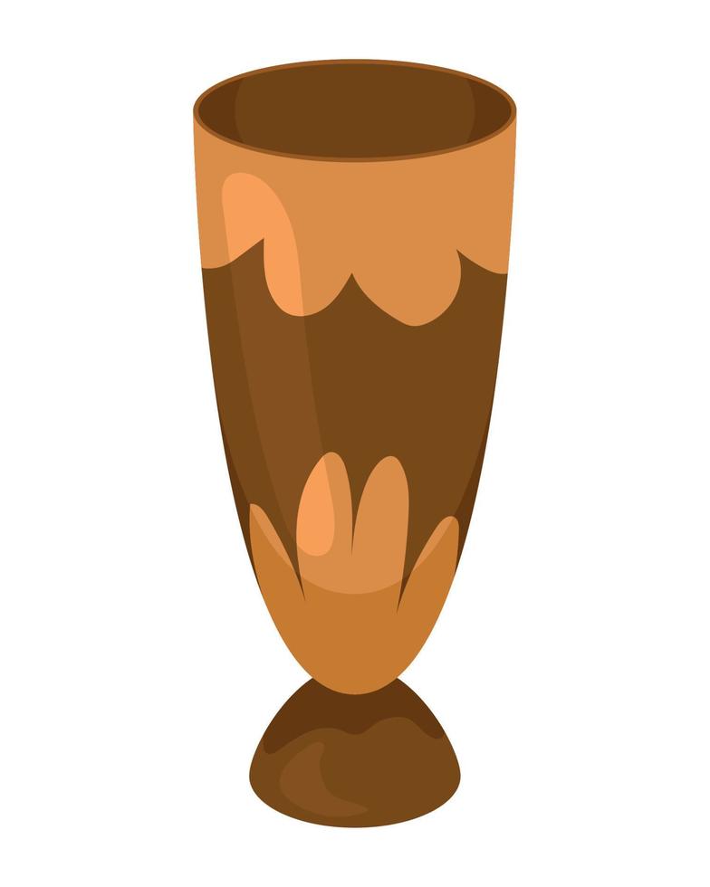 copa de cáliz mágico dorado vector