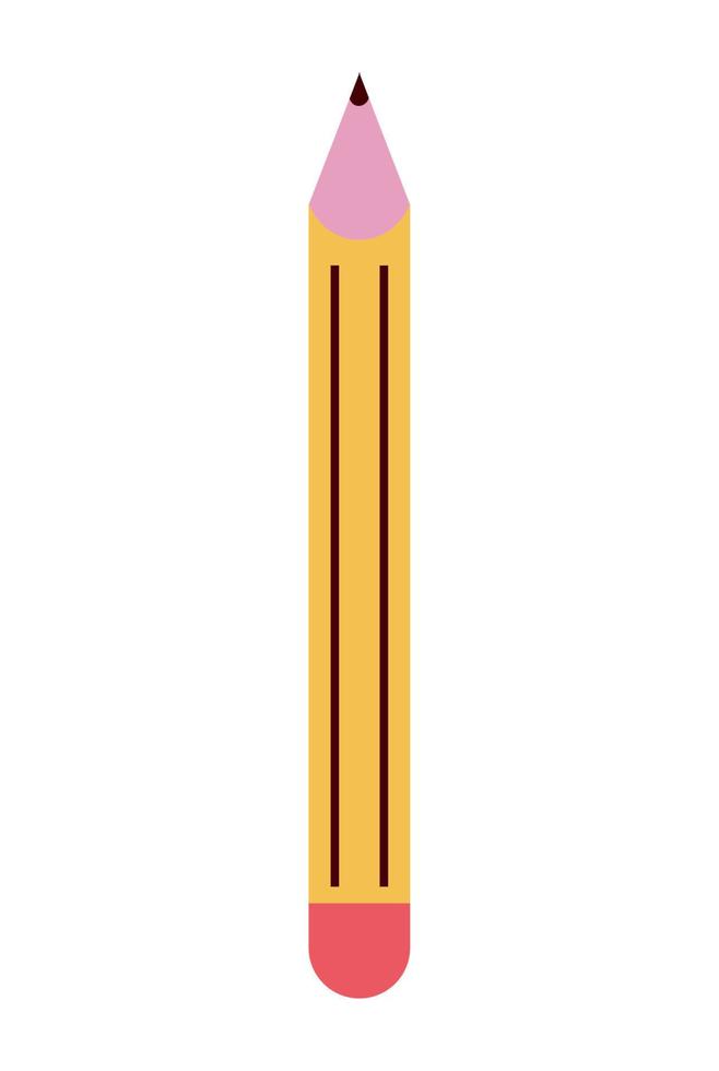 pencil school supply vector