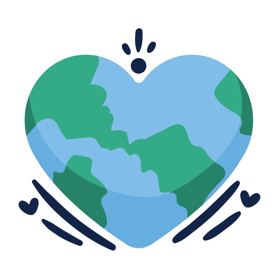 heat world planet earth vector