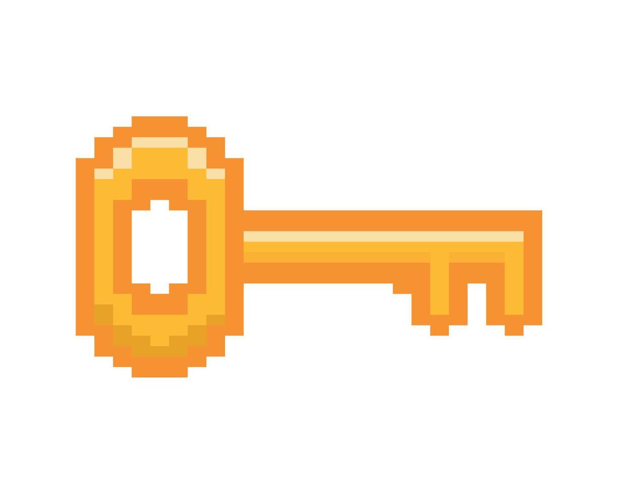 pixel old key for games vector