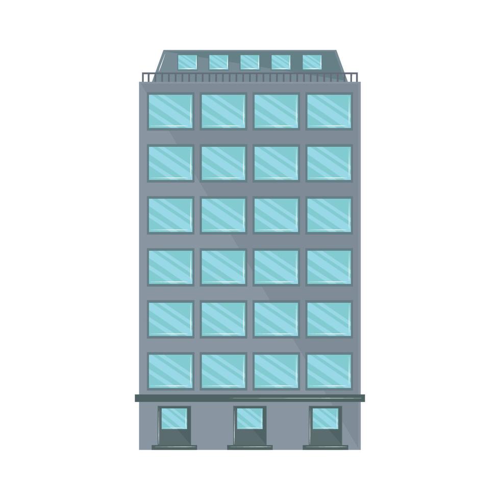 building tower icon vector