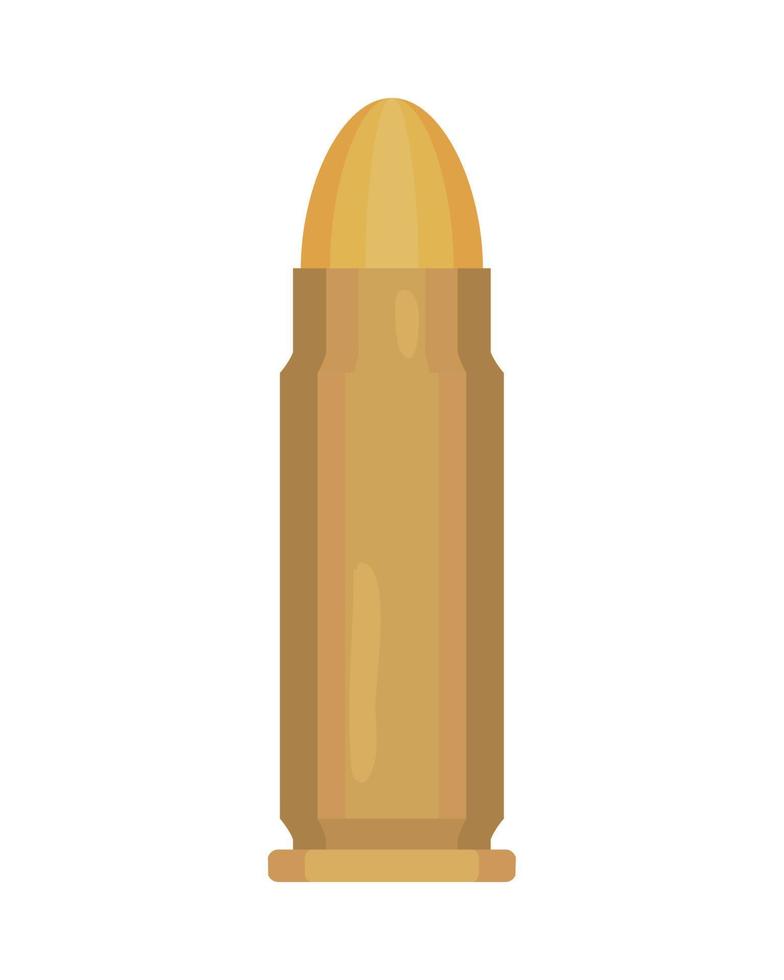 bullet flat icon vector