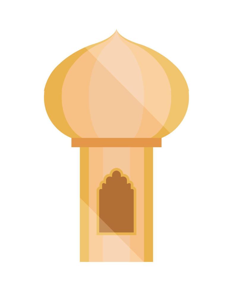 torre árabe tradicional vector