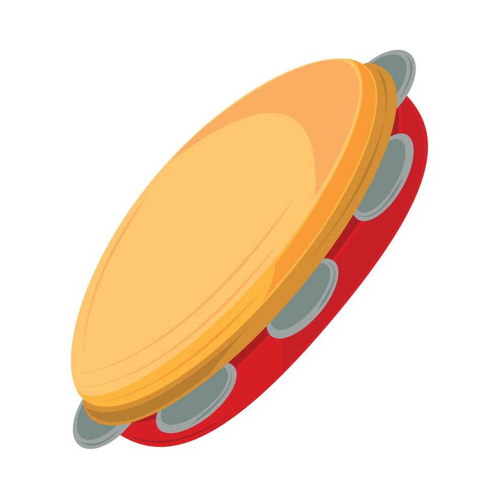 tambourine music instrument vector