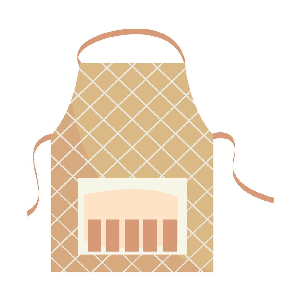 apron for cooking vector