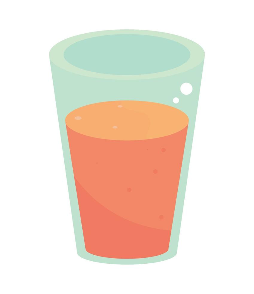 orange juice icon vector