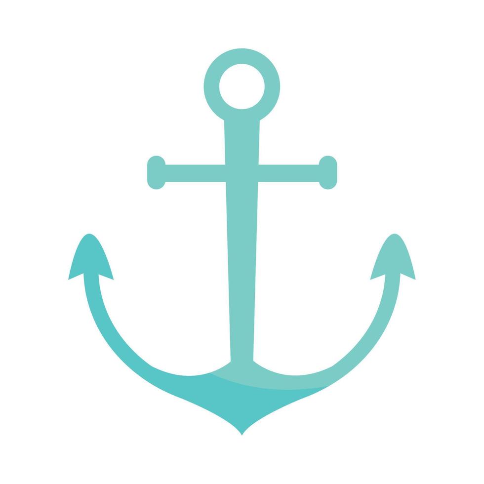 anchor sailor icon vector