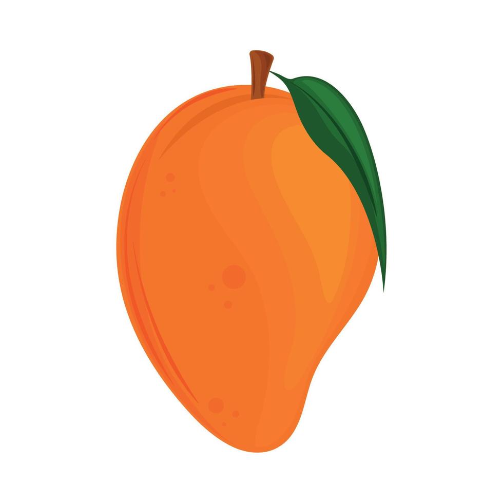 icono de fruta de mango vector