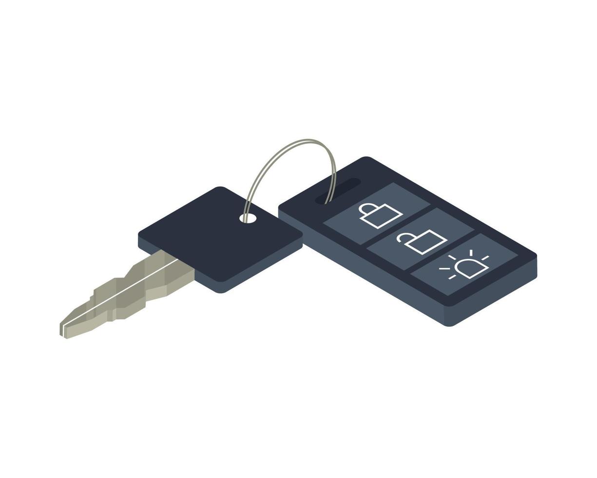 car key icon vector