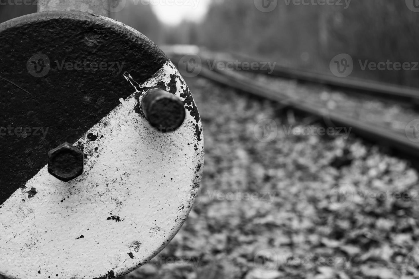 soft on a rail track photo