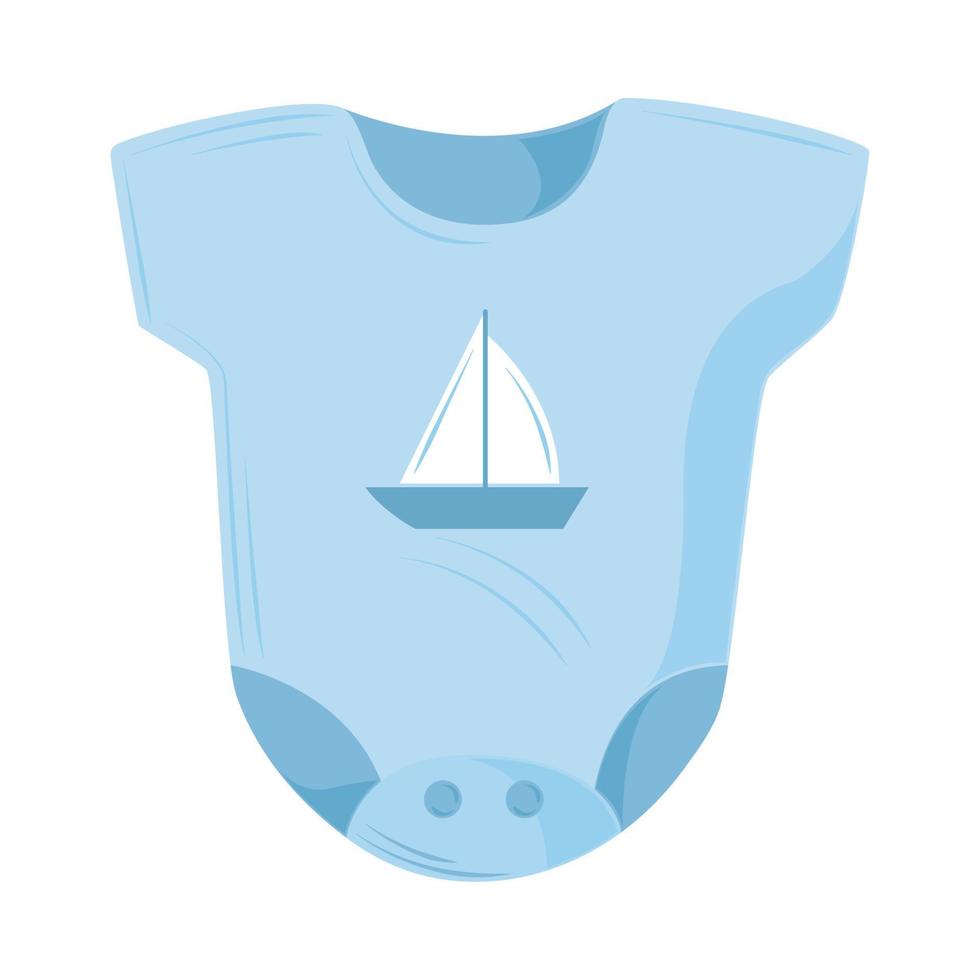 baby bodysuit icon vector