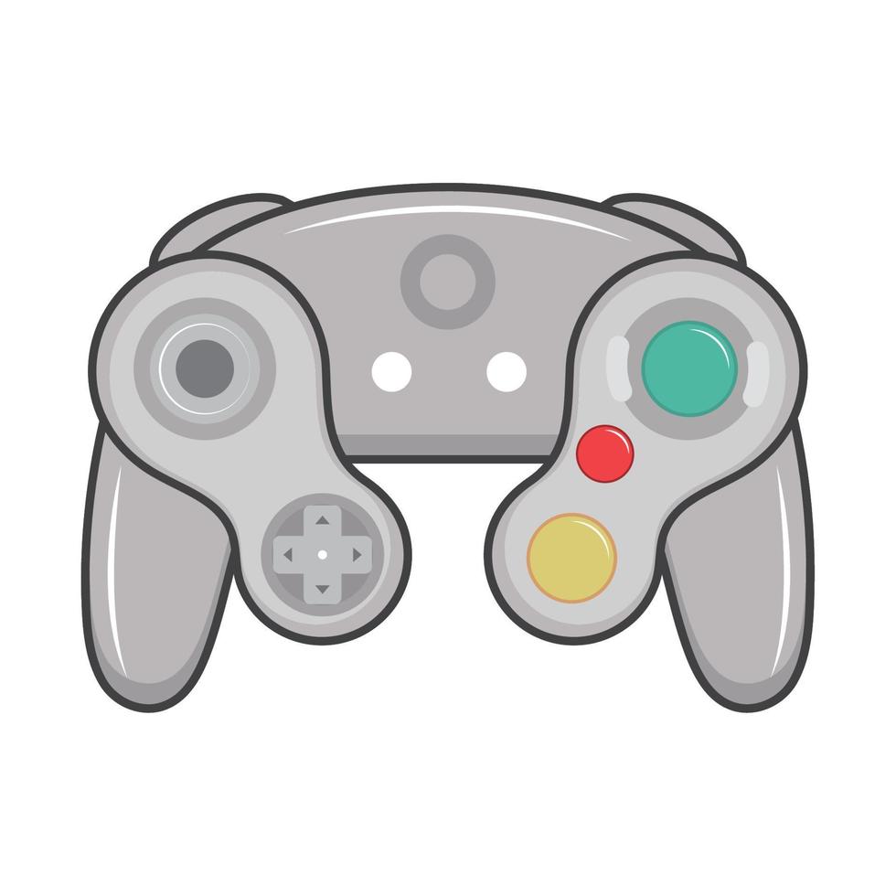 gamepad de videojuego vector