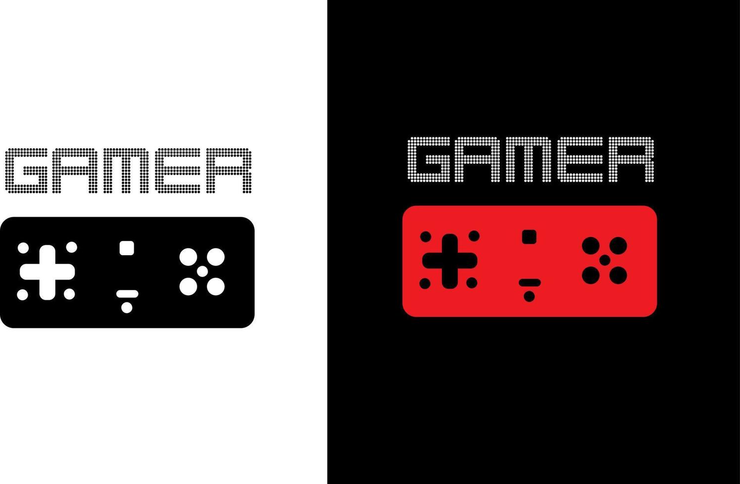 Gamer T-shirt Free Design vector