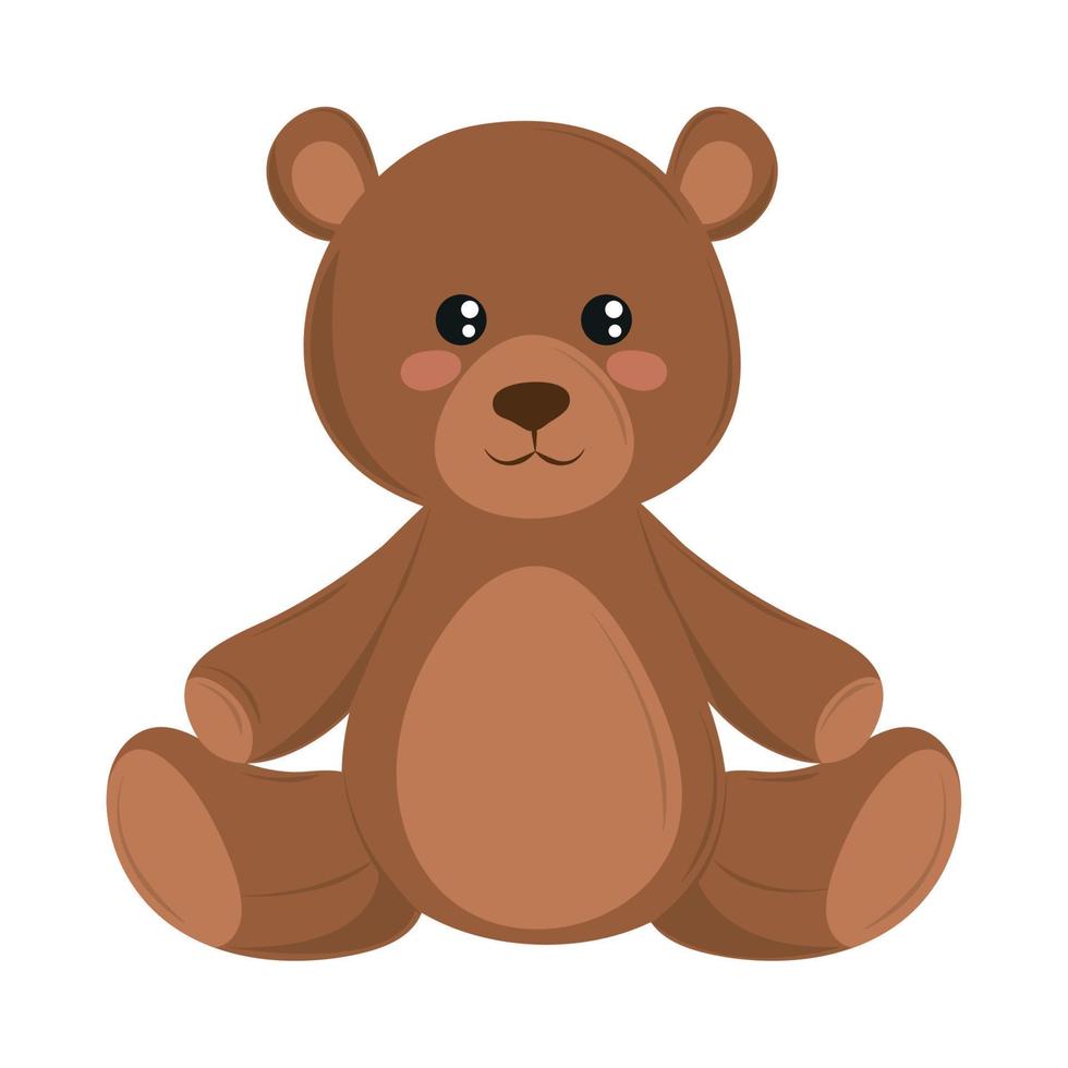 baby teddy bear vector