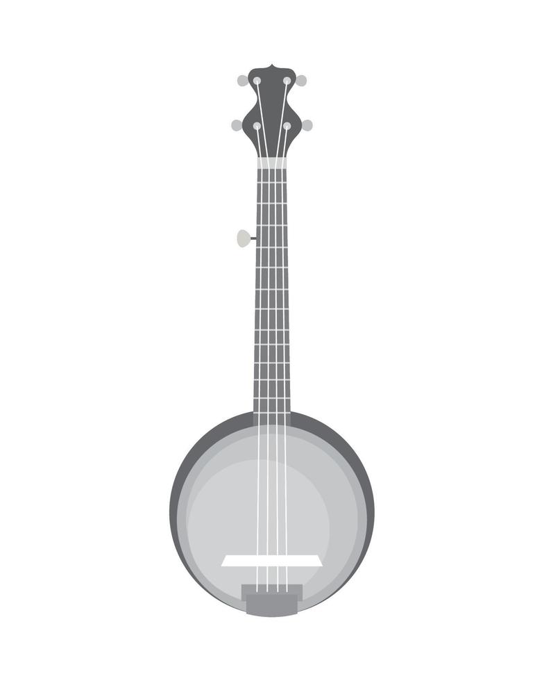 banjo music instrument vector