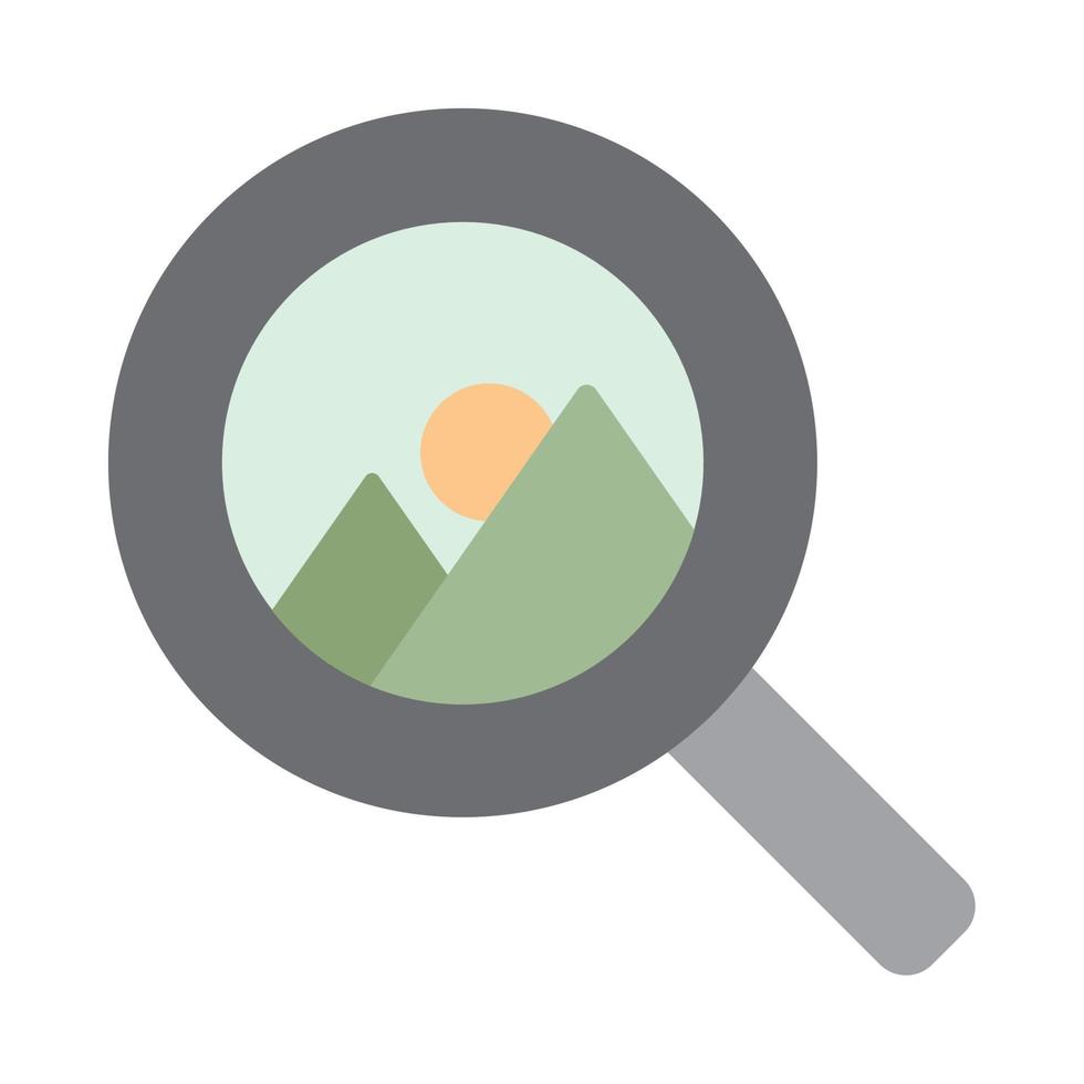 search landscape icon vector