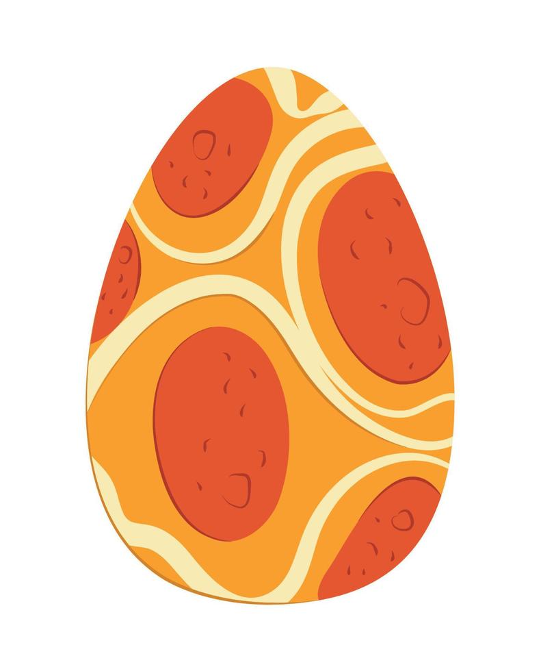 decoración de huevos de pascua vector