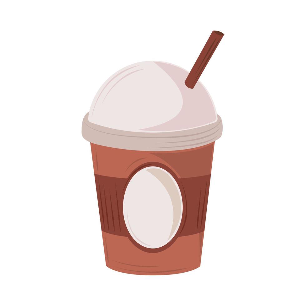 takeaway coffee cup vector