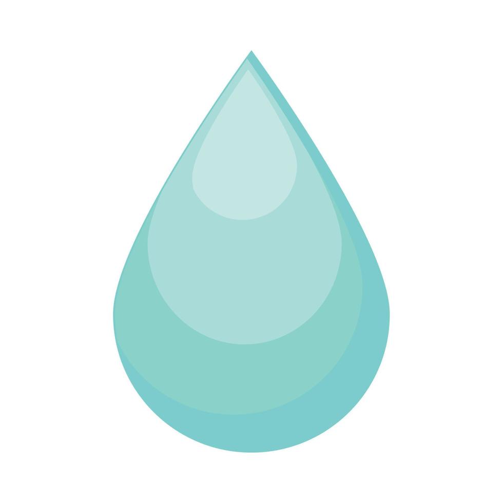 water drop icon vector