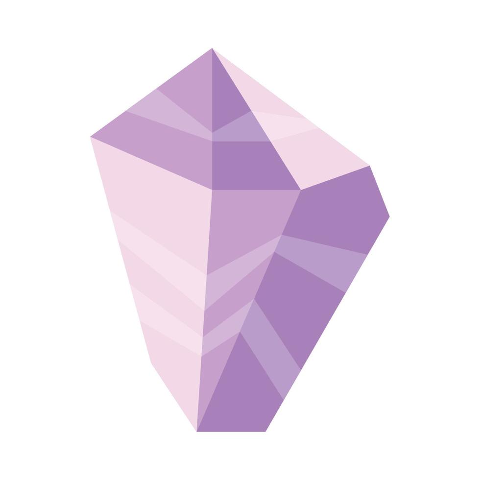 healing crystal luxury vector