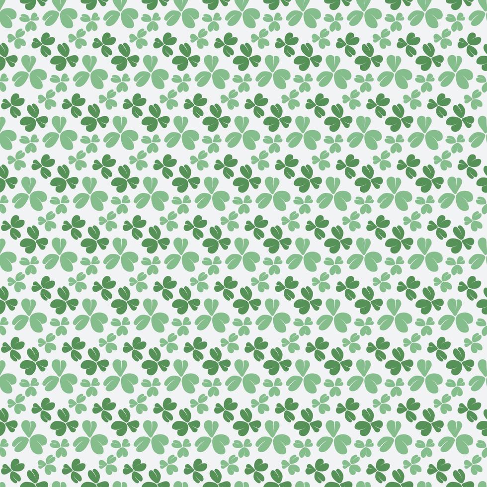 clover seamless pattern printable background vector